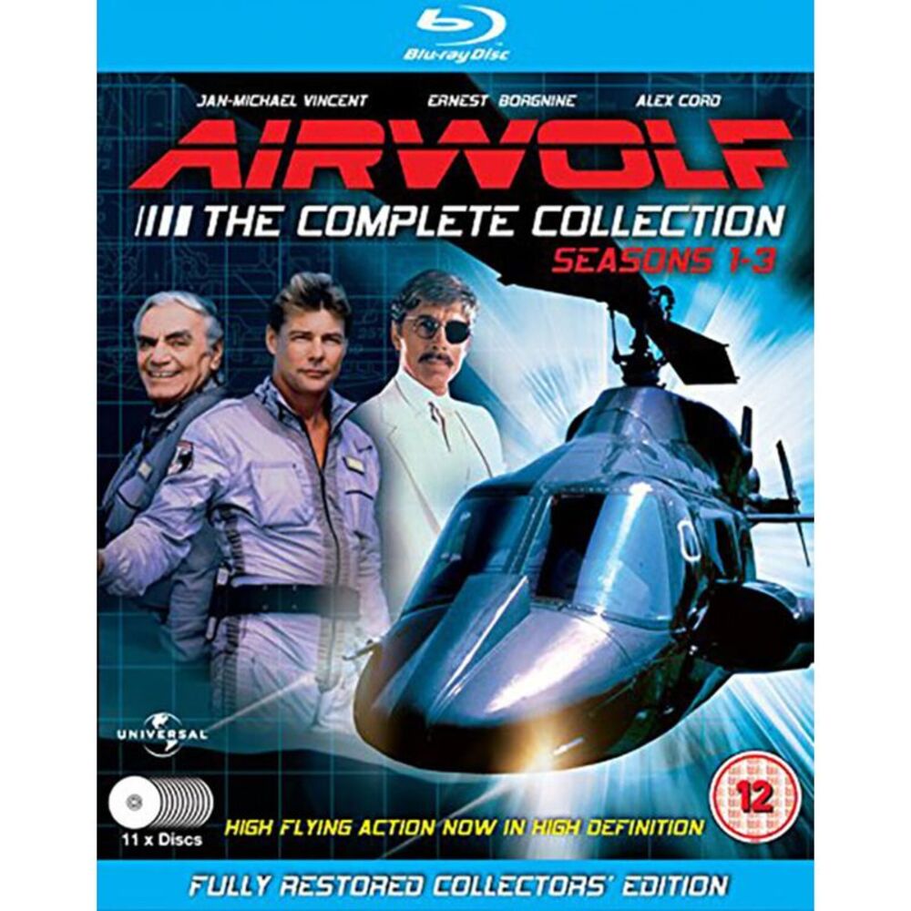 Airwolf: The Complete Collection: Seasons 1-3  BLU-RAY